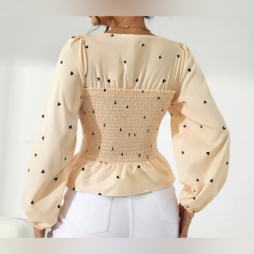 ▪️Confetti Heart Blouse▪️